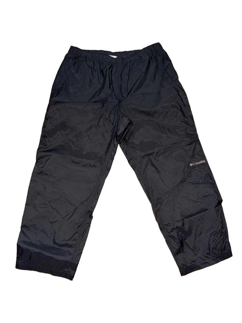 Columbia Mens Rebel Roamer Rain Pants Black Waterproof 2XL XXL XM8175 Outdoor